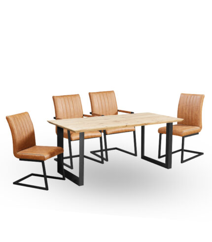 Chairs & Table Set 6